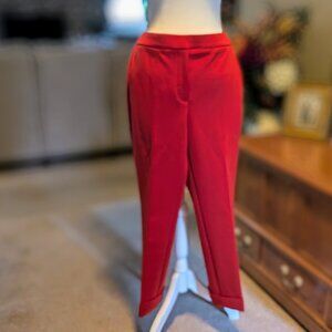 Ann Taylor High Waist Everyday Ankle Pant in Double Knit - Curvy Fit